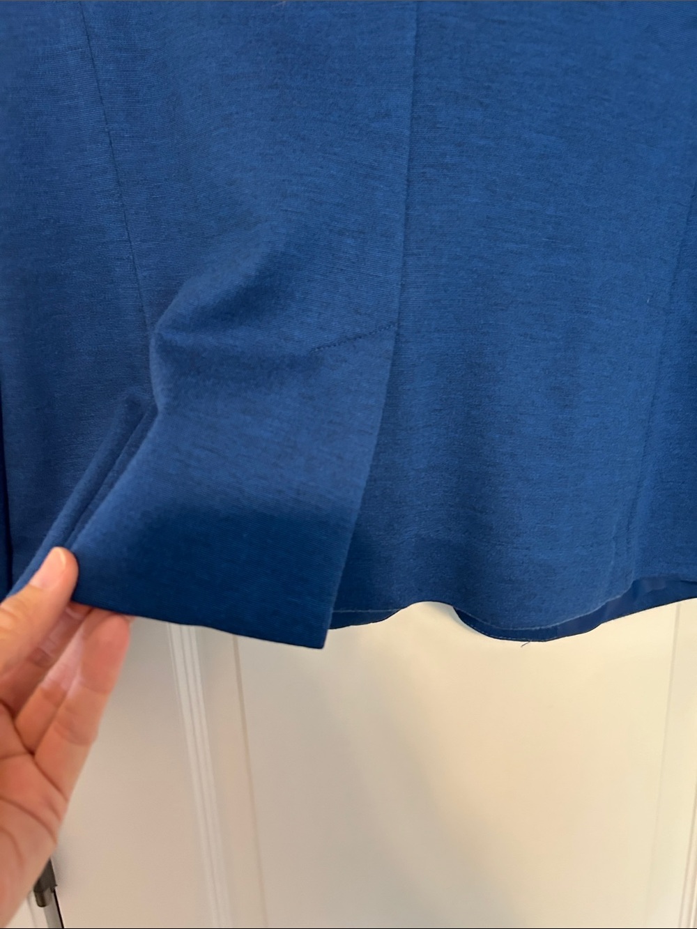 Michael Kors Royal Blue Knit Blazer - Picture 7 of 7